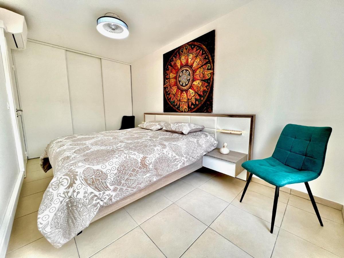 Aparthotel Riviera - Superbe 3 Pieces Avec Terrasse Plein Sud Et Parking Ac- La Terrasse Du Jardin Du Ray Nice Eksteriør billede